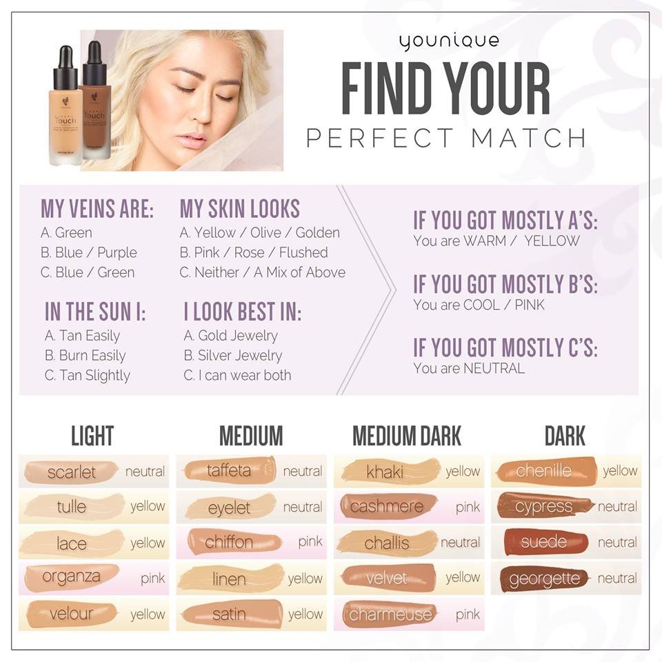 younique khaki foundation